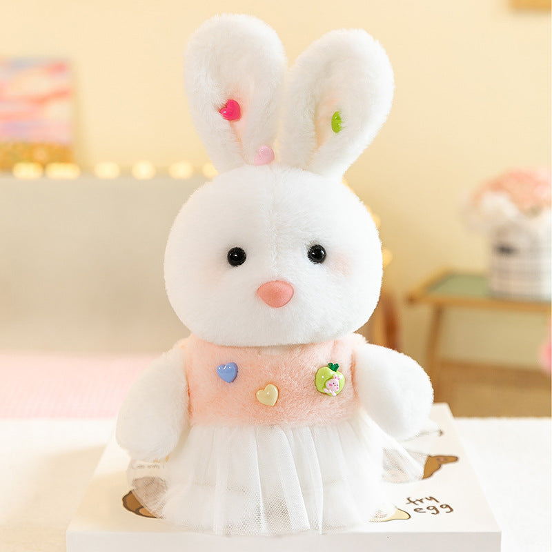 Plush bunny toy with lovely detailing