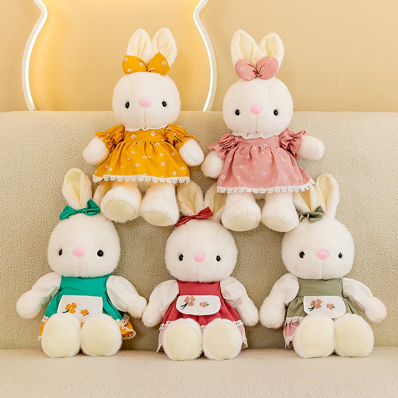 Soft plush toys collection on display