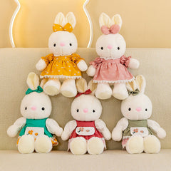 Soft plush toys collection on display