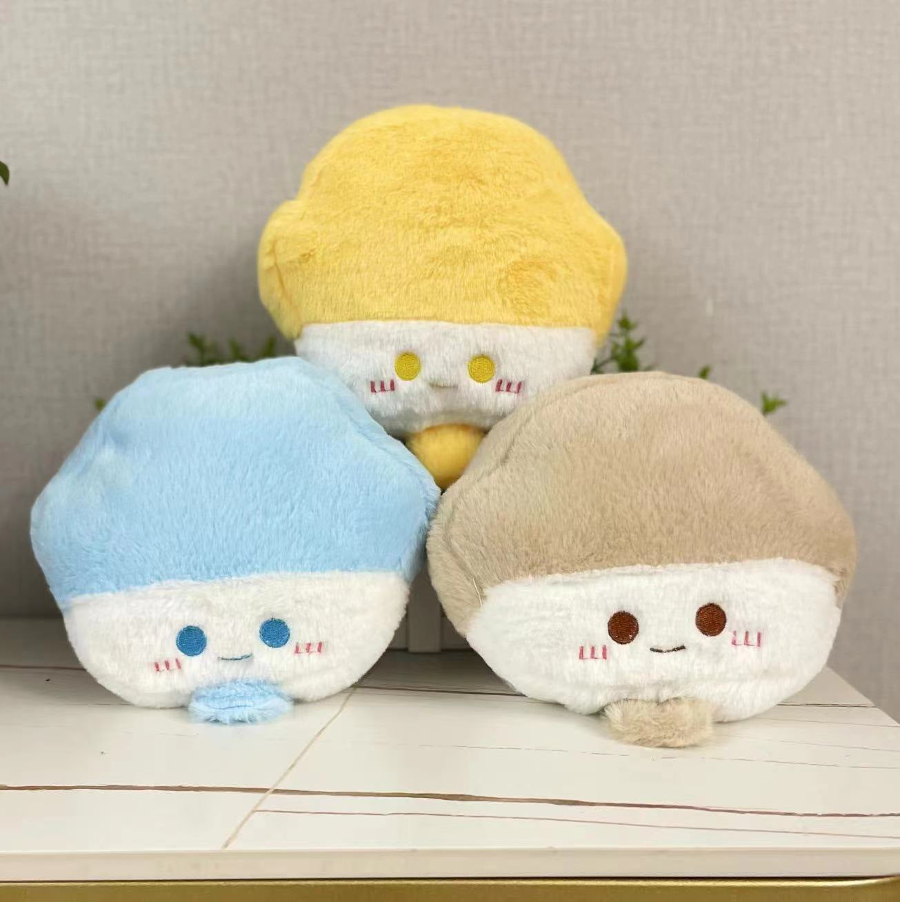 Durian Doll in Bright Green Soft Plush Material