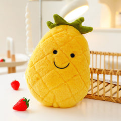 Adorable Fruit Plush Doll Showcasing Details