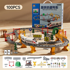 Children's Electric Train Set Toy image 1