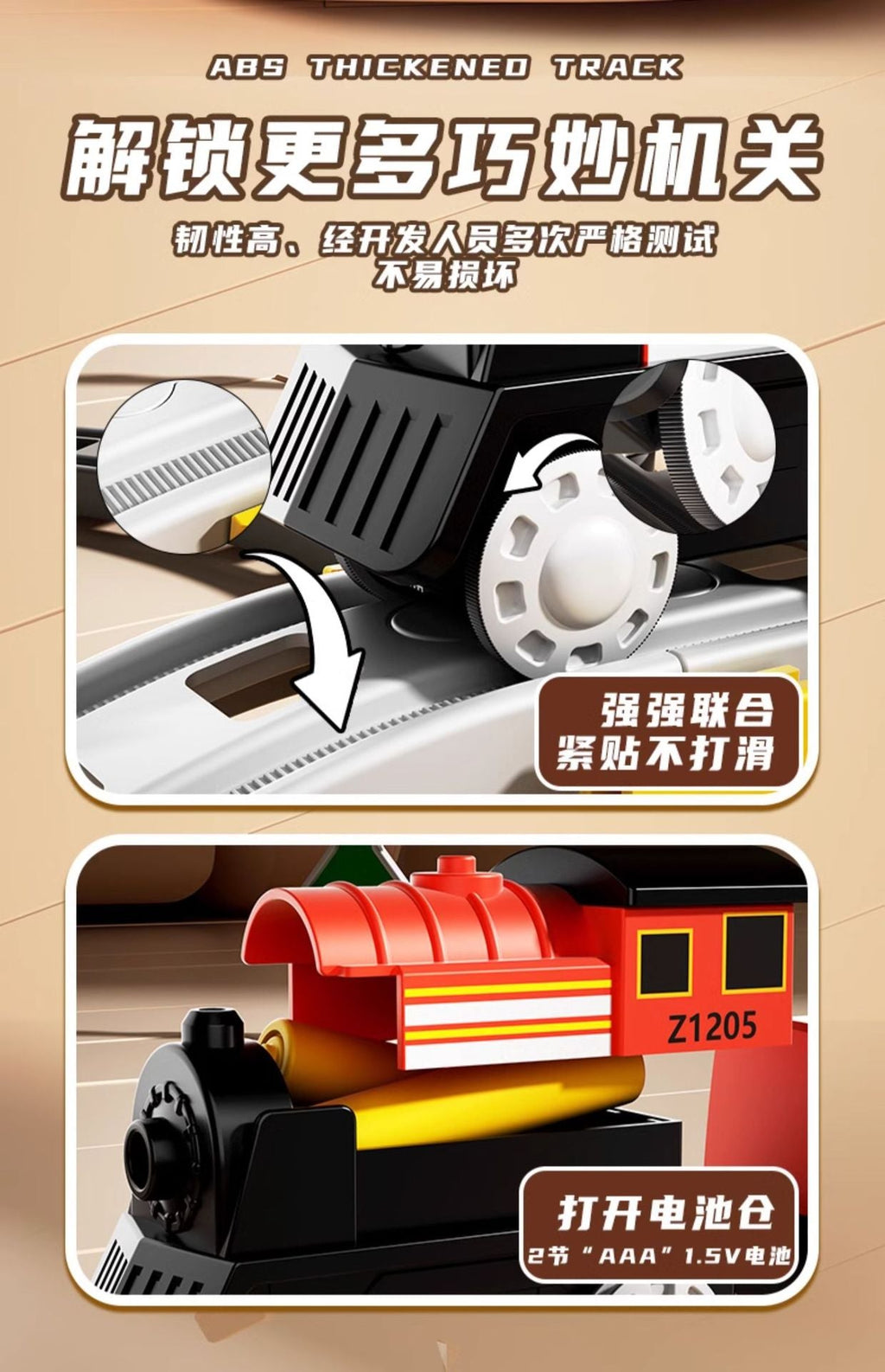 High-speed Rail Car from Electric Train Set image 3