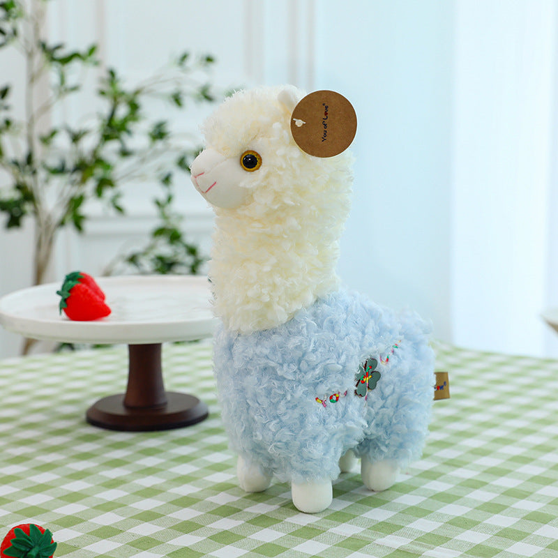 Cuddly Alpaca Stuffed Animal - Image 3