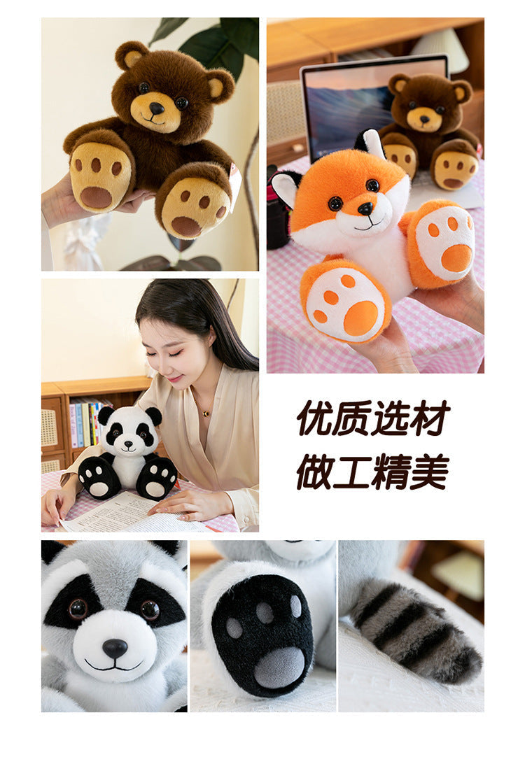 Koala plush toy in vibrant colours