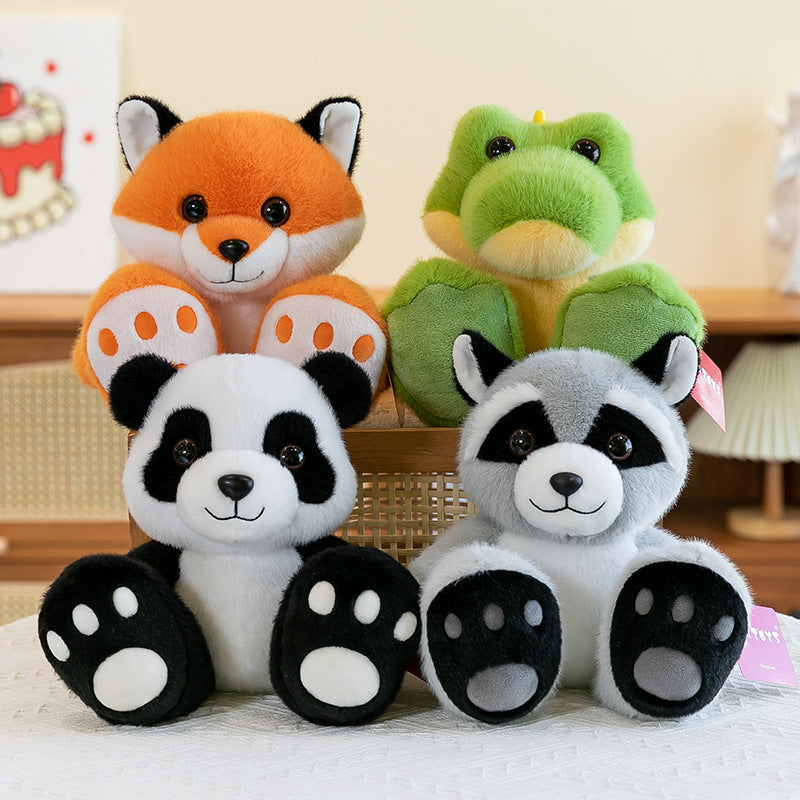 Close-up of soft Panda plush toy