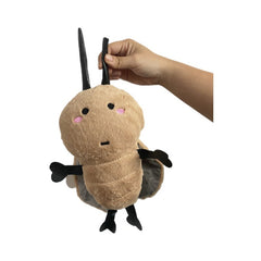 Ugly-cute Roach Plush Toy lying down