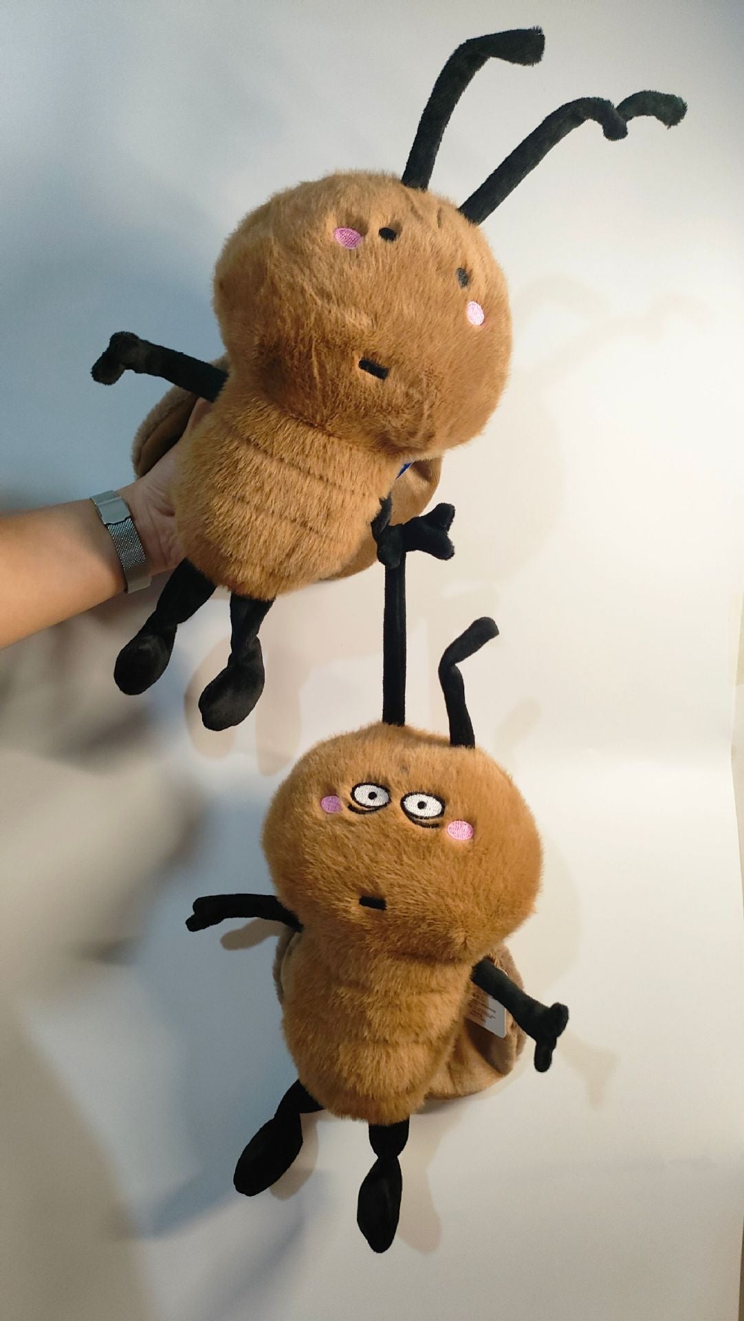 Medium size Roach Plush Toy display