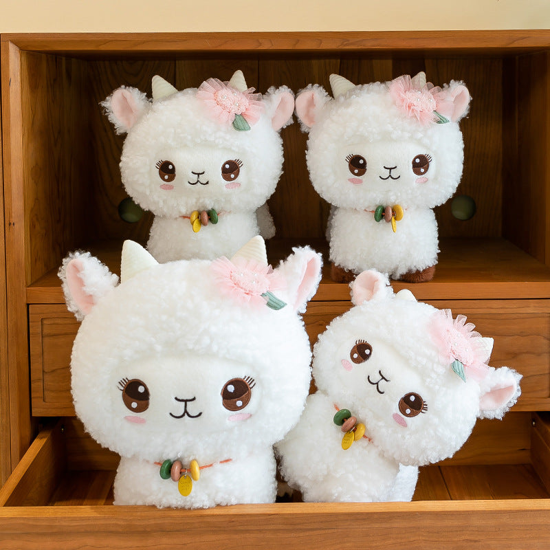 Soft Sheep Doll side view