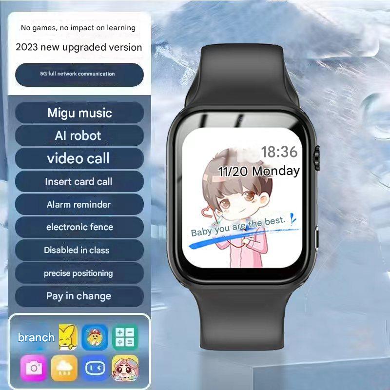 Smartwatch for kids showcasing waterproof design