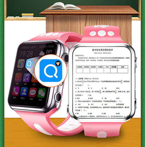 Smartwatch connected to a smartphone