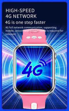 Side view of 4G Smartwatch with display