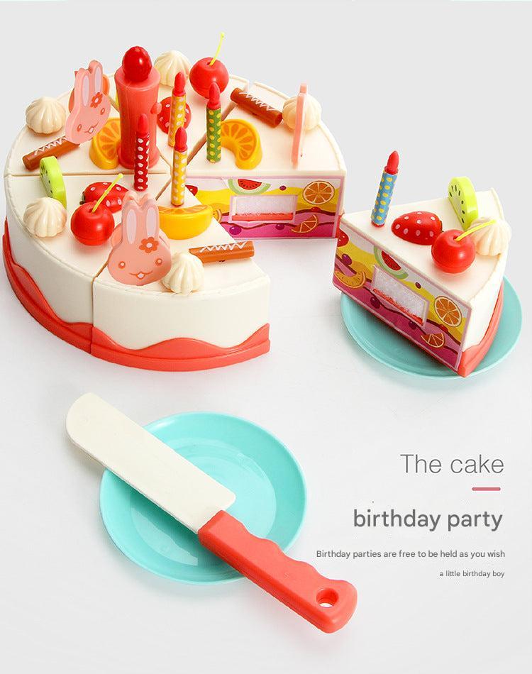 Kids 82-Piece Electric Light & Sound Birthday Cake Toy 4