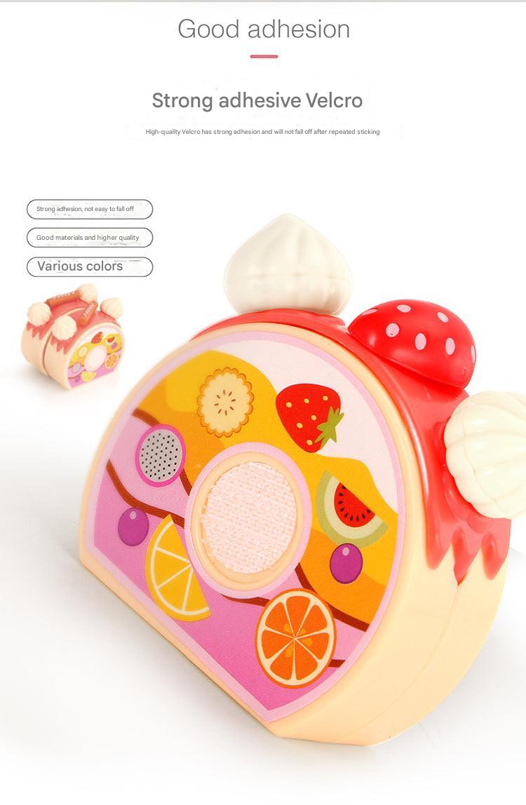 Kids 82-Piece Electric Light & Sound Birthday Cake Toy 9