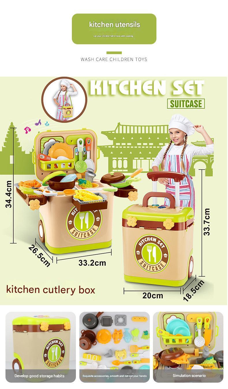 Colourful packaging of children's playset