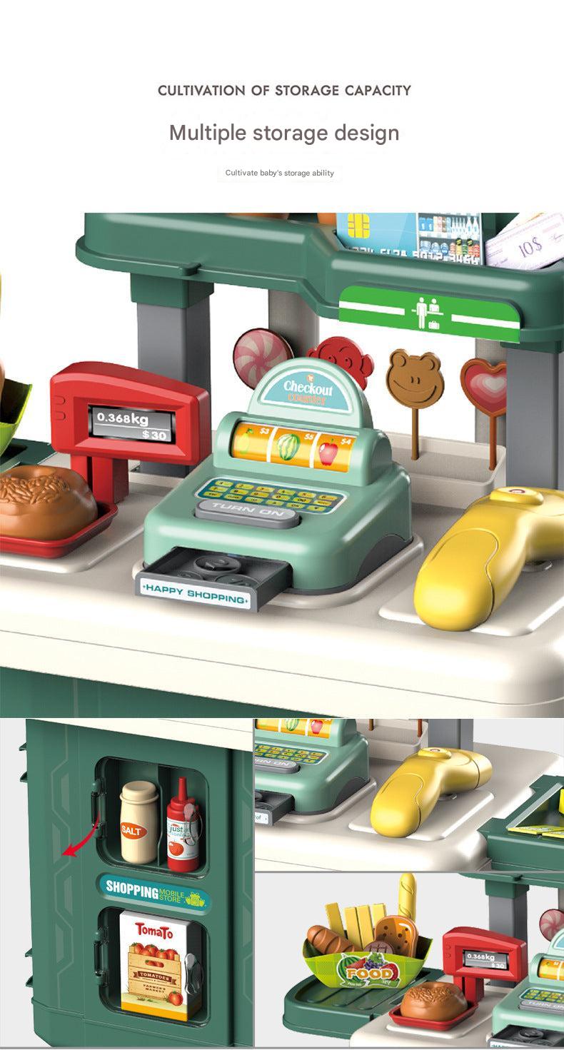 Kitchen theme playset for children