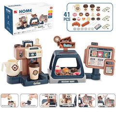 Diverse colour options for kids supermarket set