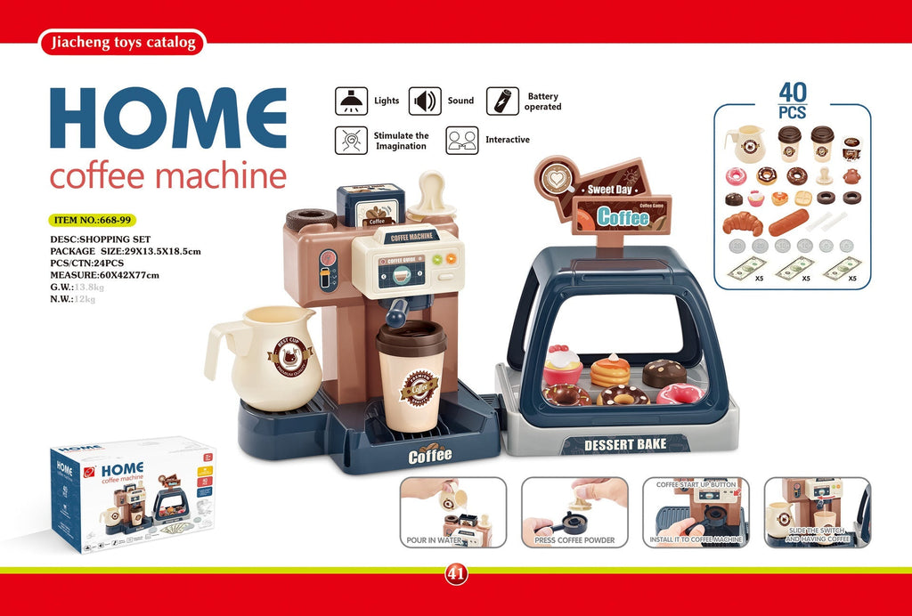 Engaging pretend play experience at home