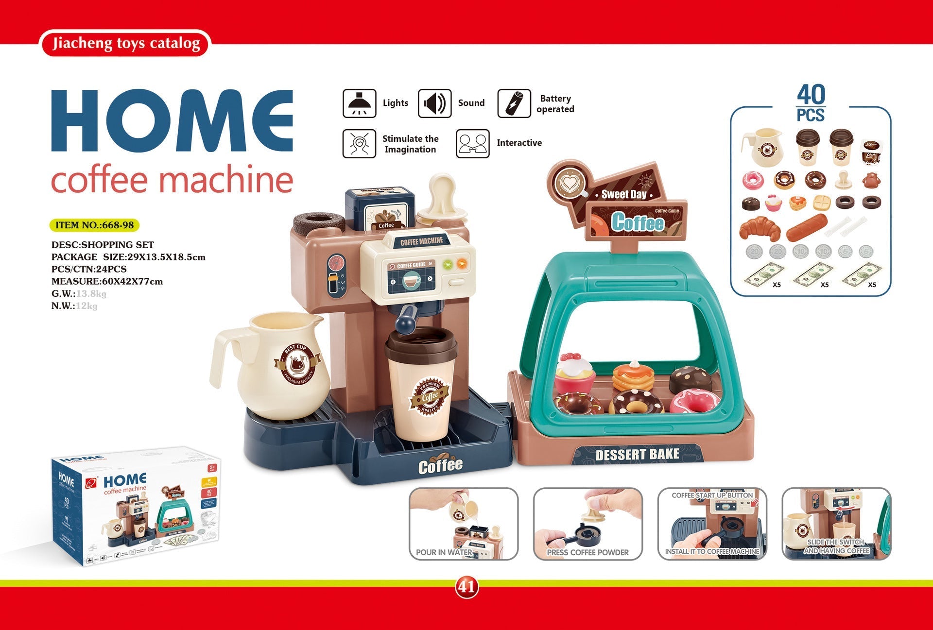 Educational toy for cognitive skills development