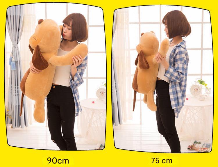 Adorable cuddly dog toy for comfort