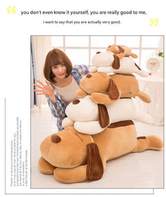 Plush sleeping pillow in various sizes