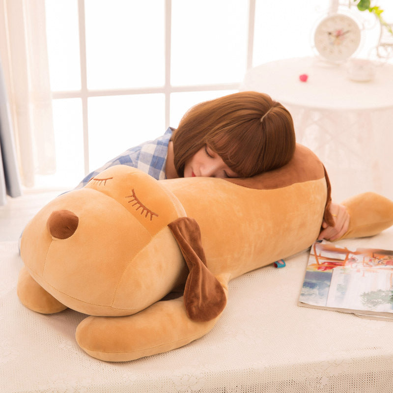 Adorable cuddly dog toy for comfort