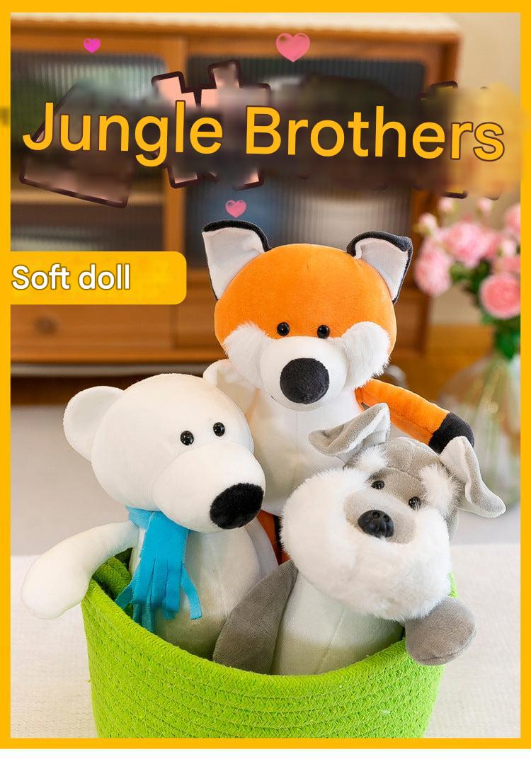 Soft tiger stuffed animal for playtime