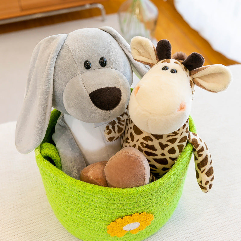 Plush lion doll for children's comfort