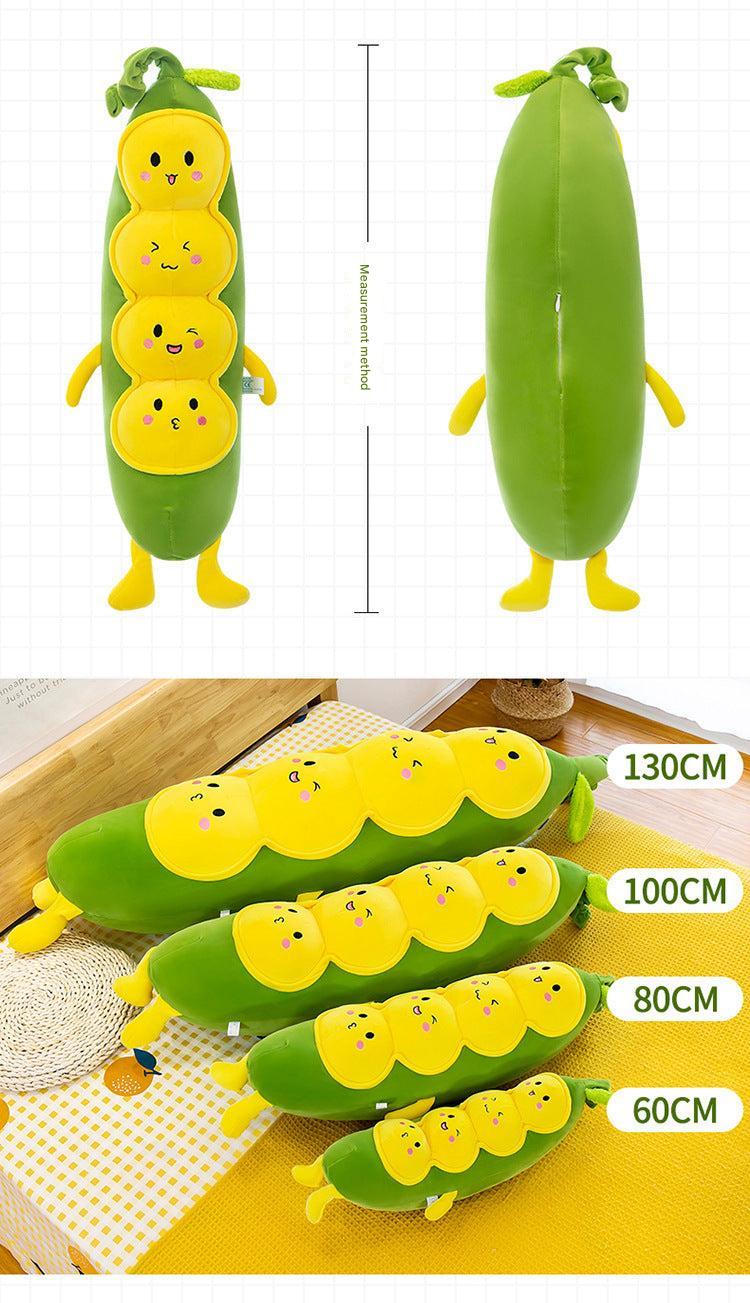 caterpillar stuffed animal on shelf