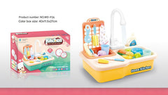 Kids kitchen with vibrant colour options
