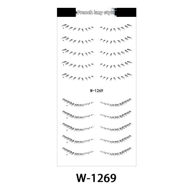 Easy application of waterproof eyeliner tattoo
