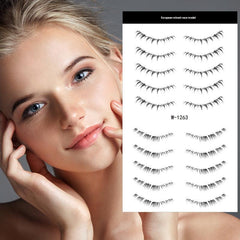 Close-up of bionic eyeliner application