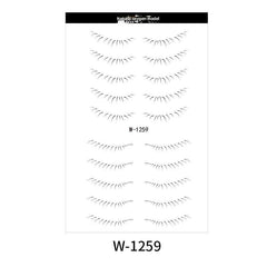 Easy application of waterproof eyeliner tattoo
