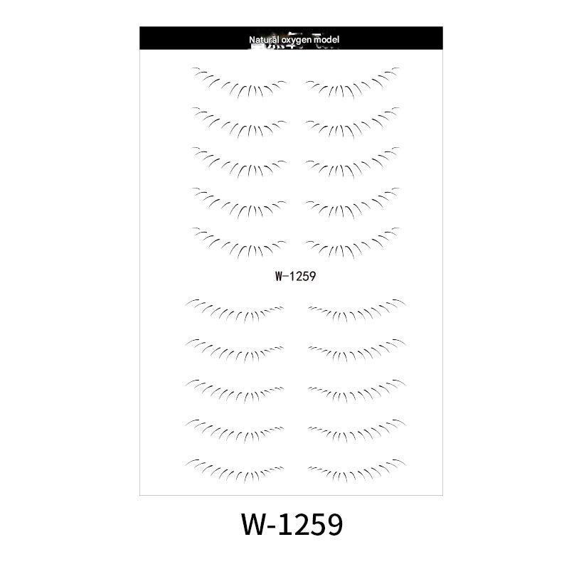 Easy application of waterproof eyeliner tattoo