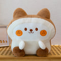 comfy plush dog pillow image