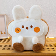 happy plush bunny toy