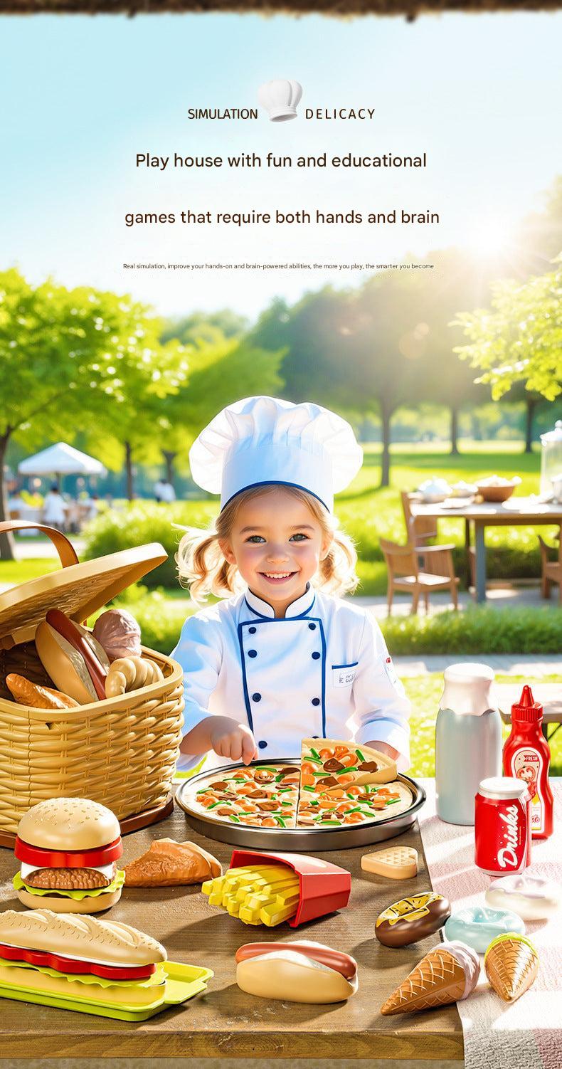 interactive kitchen simulation for kids