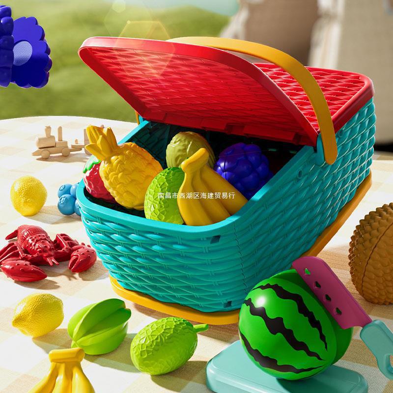 children's kitchen set with pizza and burger