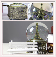 decorative vintage music box with soft lighting