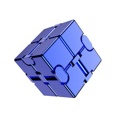 Classic silver design of the Infinite Magic Cube
