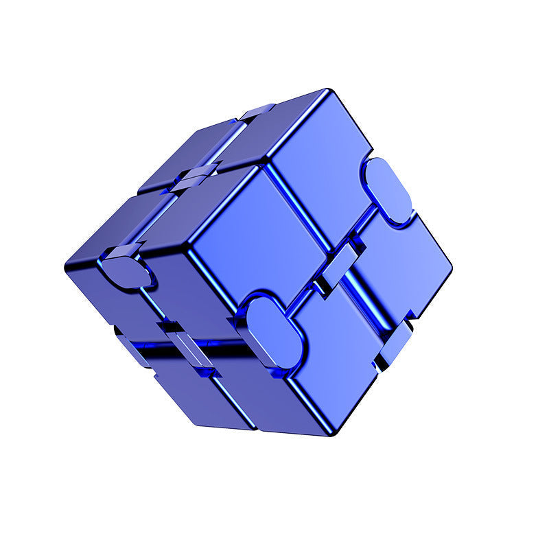 Classic silver design of the Infinite Magic Cube