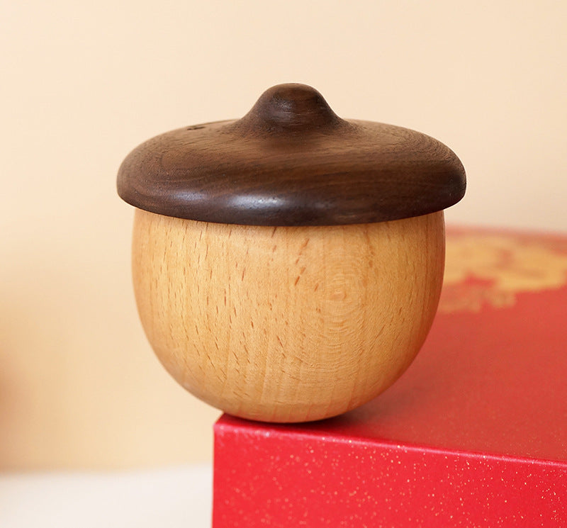 Elegant Wooden Music Box in Decor