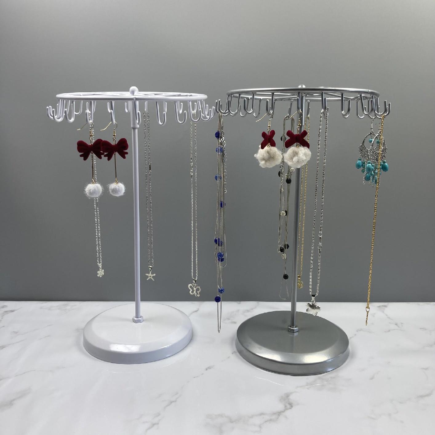 Overview of Easy Assembly Metal Jewelry Rack