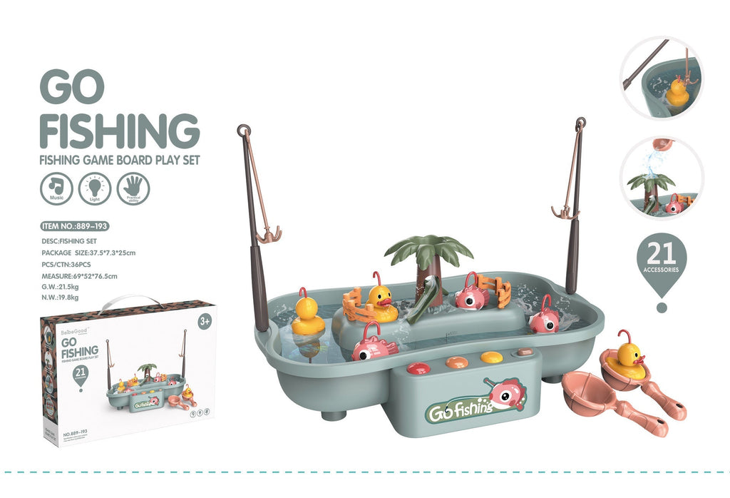 Interactive Kids Fishing Game with Music & Lights - Image 1