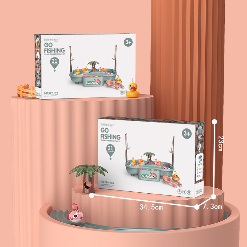 Children playing with Interactive Fishing Game - Image 3