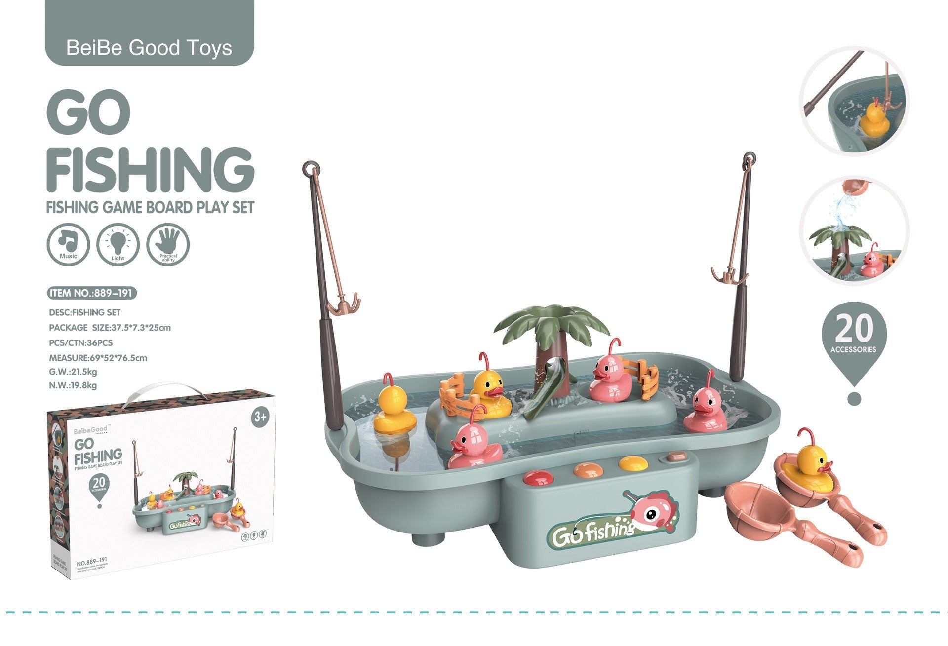 Children's educational fishing game setup - Image 9