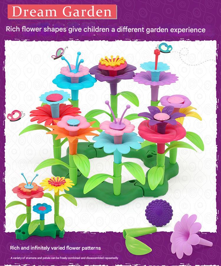 148-piece garden world building blocks set