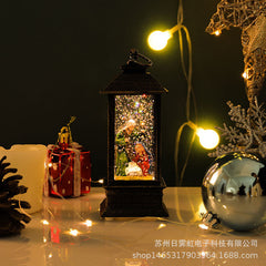 Enchanting crystal ball night light with dolphin design