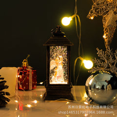 Warm Santa Claus resin decoration night light