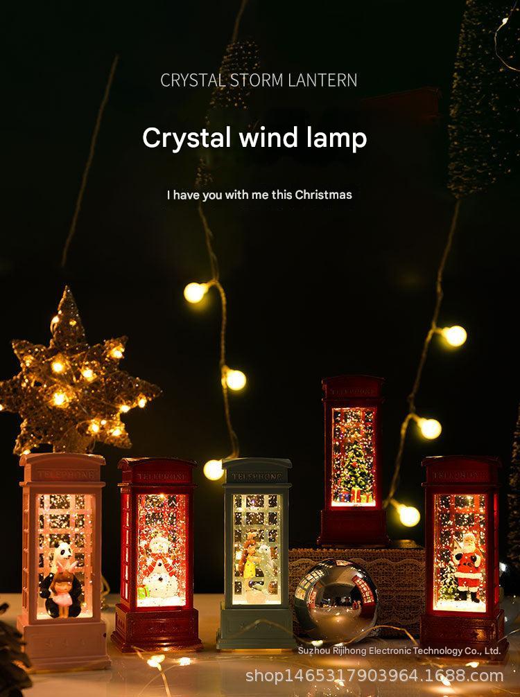 Angelic themed crystal night light